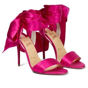 Hot Pink Christian Louboutin Heel.